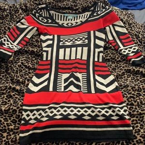 Tribal Dress Slightly fitted